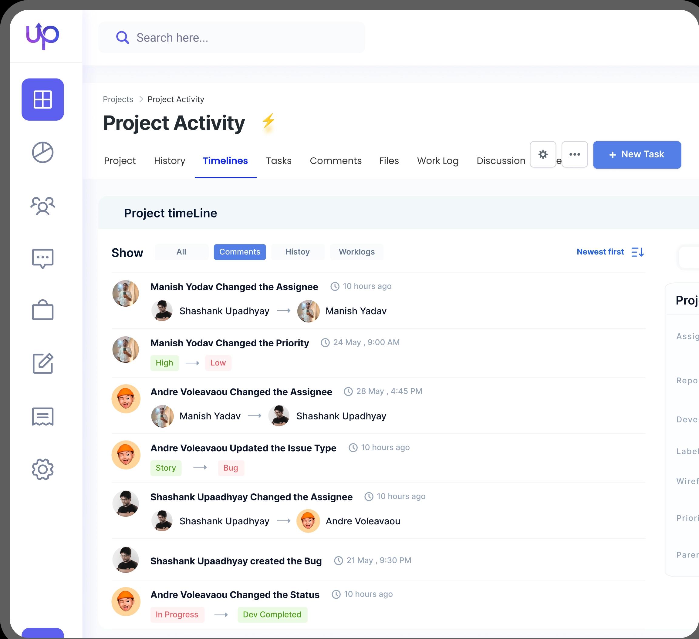 Project Tracking